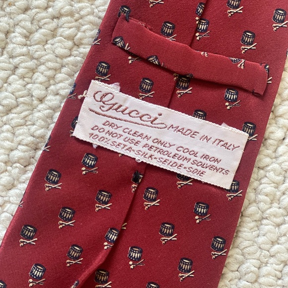 Gucci Vintage Pattern Tie - Picture 3 of 7